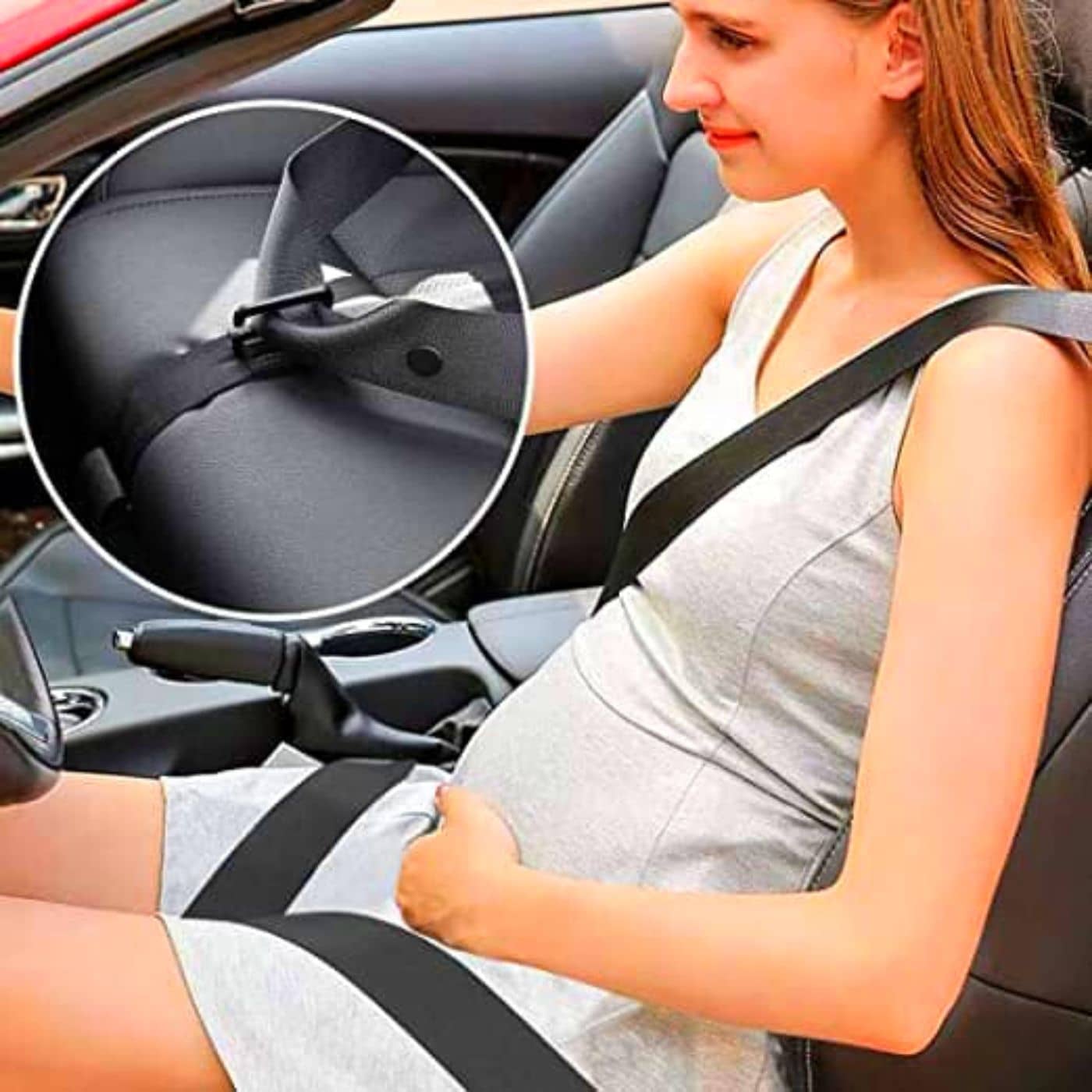Ajusteur de ceinture de sécurité de grossesse, ceinture de